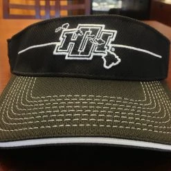 HAWAIIANHARDBALL HH BLACK VISOR HH HEADWEAR