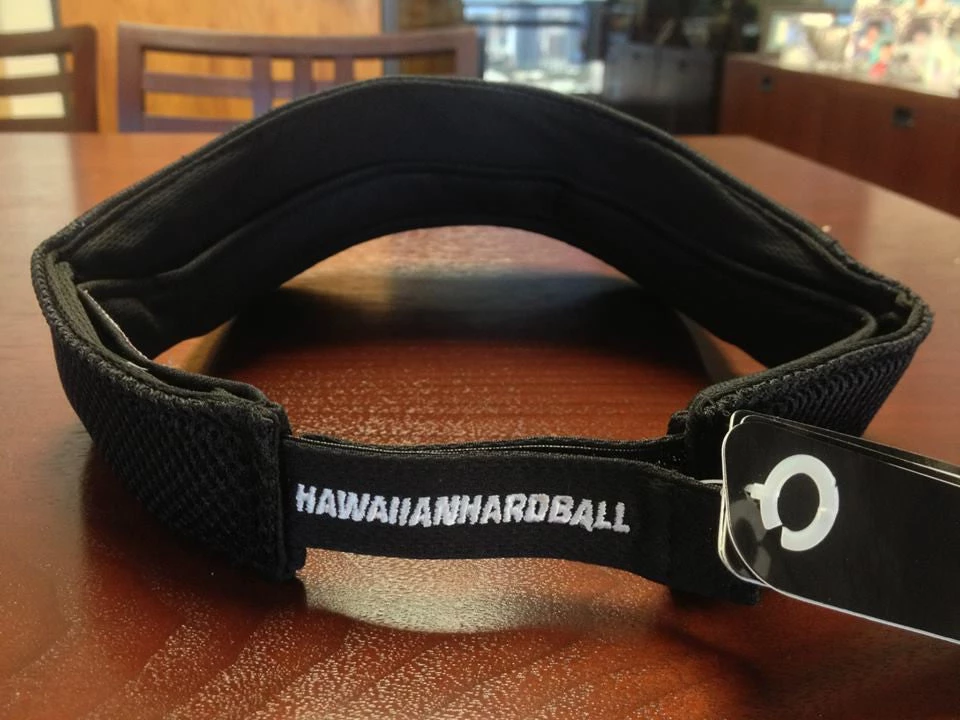 HAWAIIANHARDBALL HH BLACK VISOR HH HEADWEAR 5 HAWAIIANHARDBALL HH BLACK VISOR HH HEADWEAR