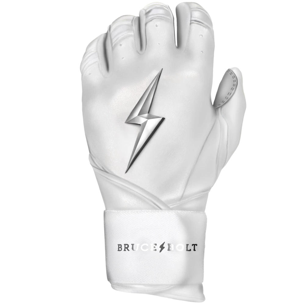 BRUCE BOLT 2021 YOUTH CHROME SERIES LONG CUFF BATTING GLOVES WITH STORAGE BAG 3 BRUCE BOLT 2021 YOUTH CHROME SERIES LONG CUFF BATTING GLOVES WITH STORAGE BAG
