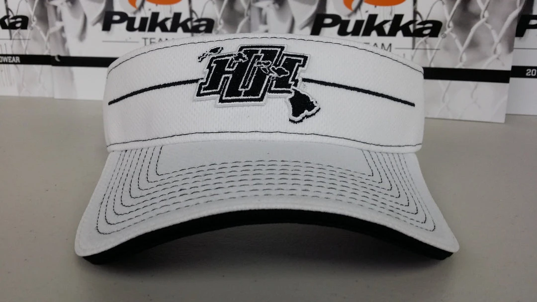 HAWAIIANHARDBALL HH BLACK VISOR HH HEADWEAR 2 HAWAIIANHARDBALL HH BLACK VISOR HH HEADWEAR