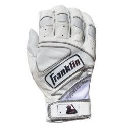 ADULT FRANKLIN POWERSTRAP CHROME BATTING GLOVES