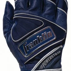 ADULT FRANKLIN POWERSTRAP CHROME BATTING GLOVES