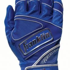ADULT FRANKLIN POWERSTRAP CHROME BATTING GLOVES