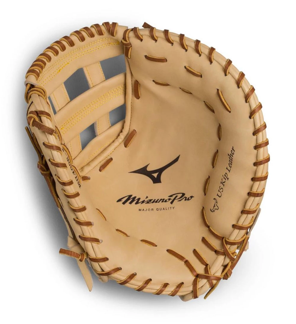 MIZUNO PRO BASEBALL FIRST BASE MITT 13" 2 MIZUNO PRO BASEBALL FIRST BASE MITT 13"