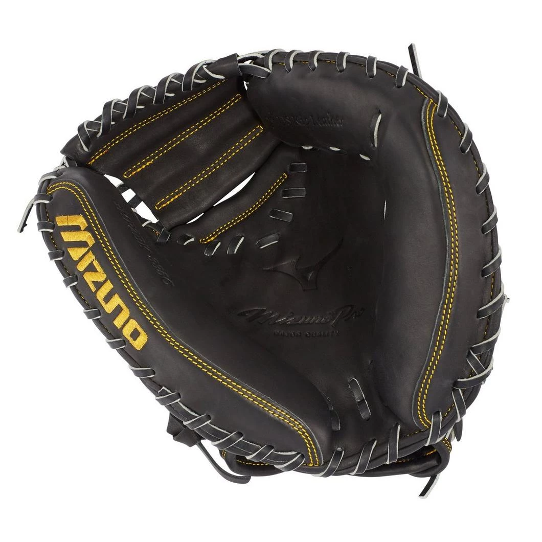 MIZUNO PRO BASEBALL CATCHER'S MITT 33.5" 2 MIZUNO PRO BASEBALL CATCHER'S MITT 33.5"