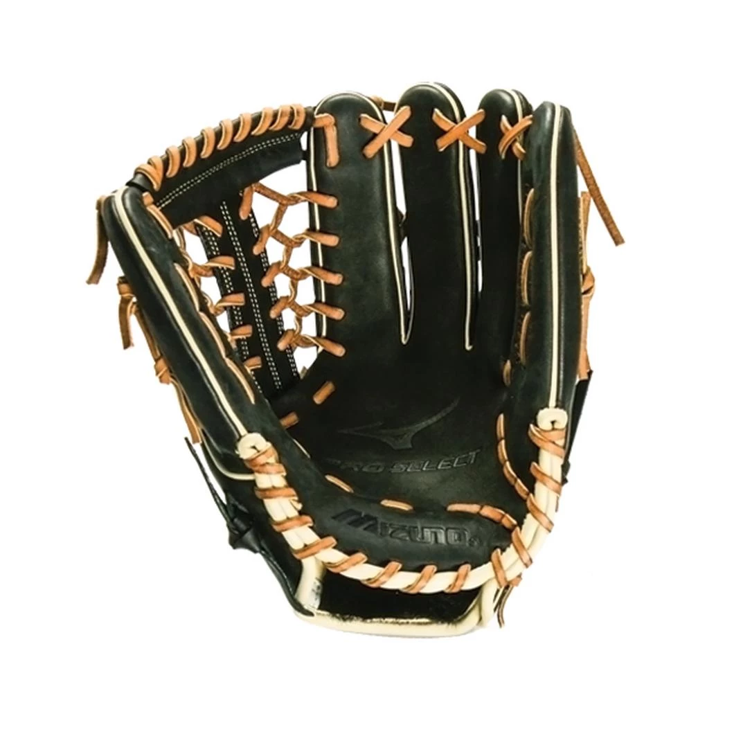 MIZUNO PRO SELECT BLACK SERIES OUTFIELD GLOVE 12.75" - DEEP OUTFILED 2 MIZUNO PRO SELECT BLACK SERIES OUTFIELD GLOVE 12.75" - DEEP OUTFILED
