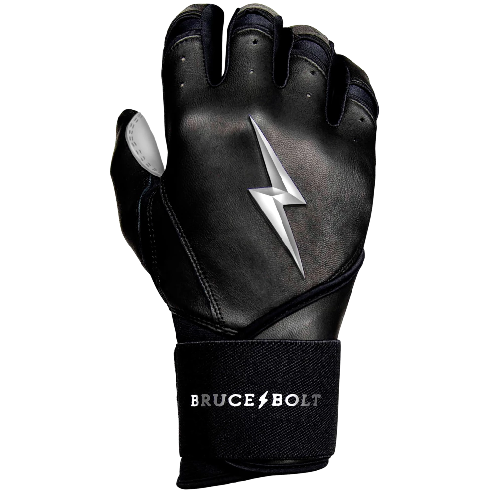 BRUCE BOLT 2021 YOUTH CHROME SERIES LONG CUFF BATTING GLOVES WITH STORAGE BAG 10 BRUCE BOLT 2021 YOUTH CHROME SERIES LONG CUFF BATTING GLOVES WITH STORAGE BAG
