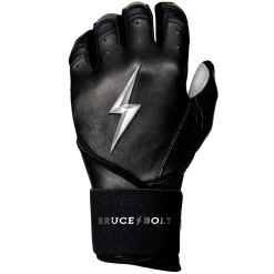 BRUCE BOLT 2021 YOUTH CHROME SERIES LONG CUFF BATTING GLOVES WITH STORAGE BAG 19 BRUCE BOLT 2021 YOUTH CHROME SERIES LONG CUFF BATTING GLOVES WITH STORAGE BAG