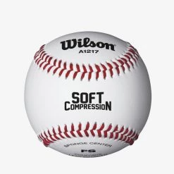 WILSON A1217 SOFT COMPRESSION BASEBALLS GAME BALLS