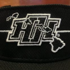 HAWAIIANHARDBALL HH BLACK VISOR HH HEADWEAR 18 HAWAIIANHARDBALL HH BLACK VISOR HH HEADWEAR