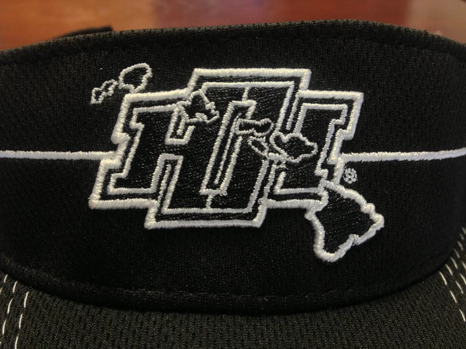 HAWAIIANHARDBALL HH BLACK VISOR HH HEADWEAR 4 HAWAIIANHARDBALL HH BLACK VISOR HH HEADWEAR