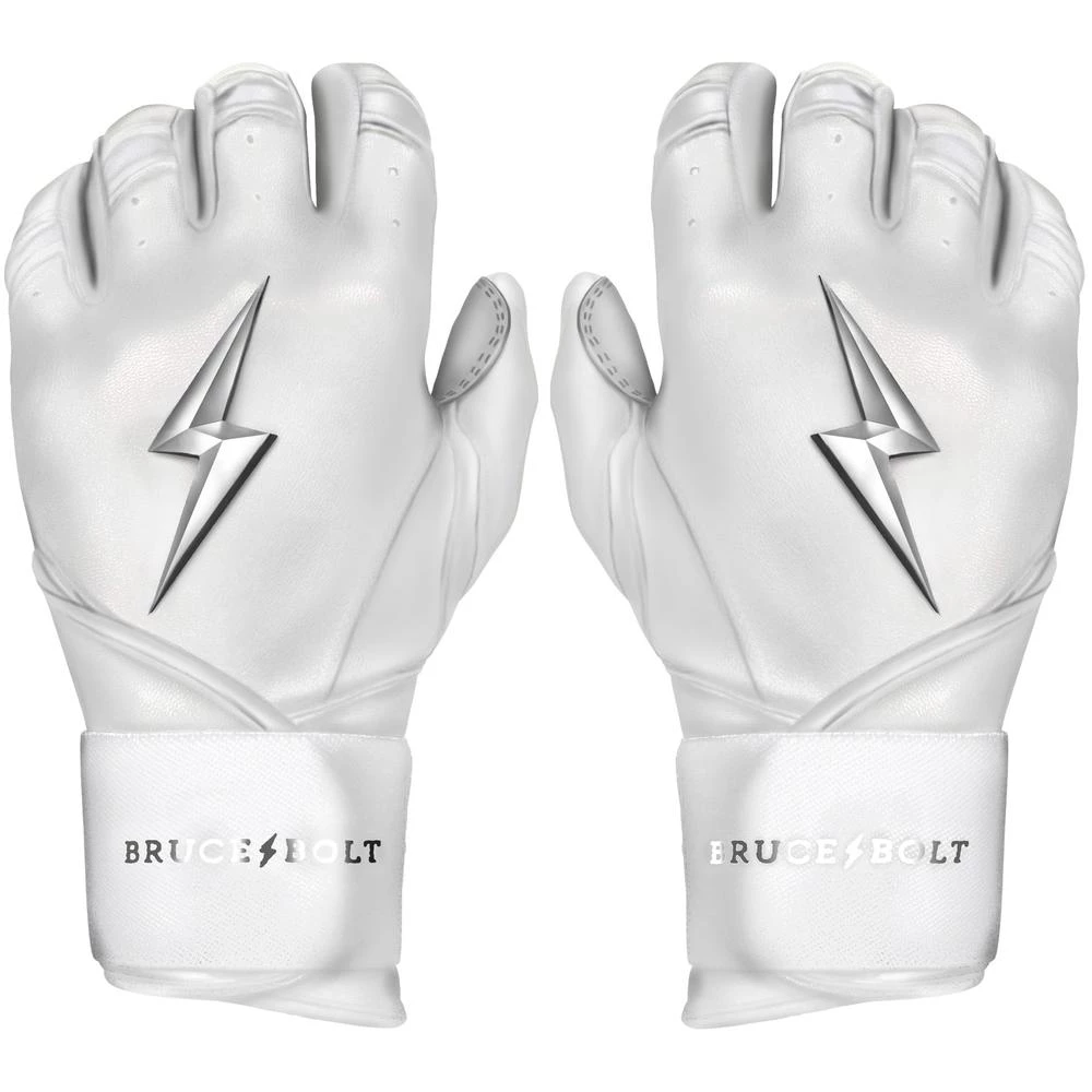 BRUCE BOLT 2021 YOUTH CHROME SERIES LONG CUFF BATTING GLOVES WITH STORAGE BAG 5 BRUCE BOLT 2021 YOUTH CHROME SERIES LONG CUFF BATTING GLOVES WITH STORAGE BAG