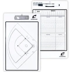 COACHES CORNER CHAMPRO BASEBALL / SOFTBALL COACH'S BOARD - DRY ERASE WITH MARKER