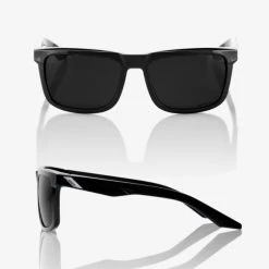 100% BLAKE POLISHED BLACK GREY PEAKPOLAR LENS