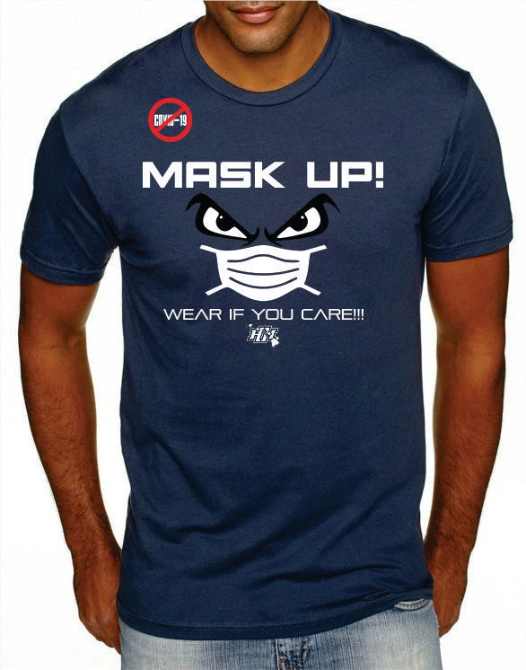 ADULT HAWAIIANHARDBALL MASK UP! SHIRT 1 ADULT HAWAIIANHARDBALL MASK UP! SHIRT