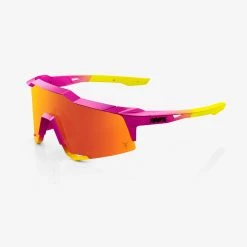 100% SPEEDCRAFT® FERNANDO TATIS JR SE PINK/YELLOW HiPER® RED MULTILAYER MIRROR LENS