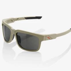 100% TYPE-S SOFT TACT QUICKSAND GREY PEAKPOLAR LENS