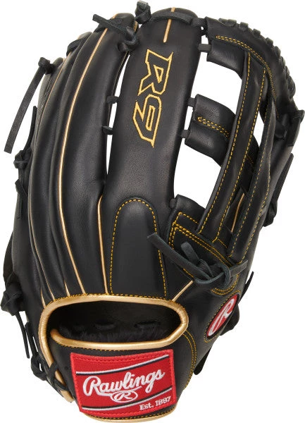 OUTFIELD RAWLINGS 2022 R9 12.75" BASEBALL GLOVE 1 OUTFIELD RAWLINGS 2022 R9 12.75" BASEBALL GLOVE