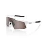 100% SPEEDCRAFT® SL MATTE WHITE HiPER® SILVER MIRROR LENS + CLEAR LENS INCLUDED