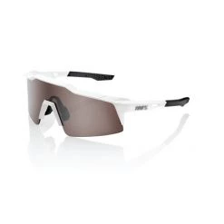 100% SPEEDCRAFT® SL MATTE WHITE HiPER® SILVER MIRROR LENS + CLEAR LENS INCLUDED
