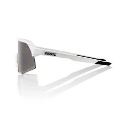 100% S3 MATTE WHITE HiPER® SILVER MIRROR LENS + CLEAR LENS INCLUDED