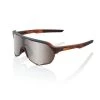 100% S2® MATTE TRANSLUCENT BROWN FADE HiPER® SILVER MIRROR LENS + CLEAR LENS INCLUDED