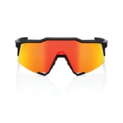 100% SPEEDCRAFT® SOFT TACT BLACK HiPER® RED MULTILAYER MIRROR LENS + CLEAR LENSuded