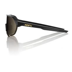 100% S2® MATTE BLACK SOFT GOLD MIRROR LENS + CLEAR LENS INCLUDED 5 100% S2® MATTE BLACK SOFT GOLD MIRROR LENS + CLEAR LENS INCLUDED
