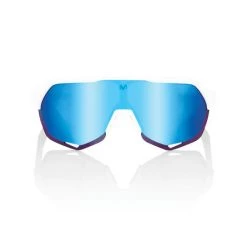 100% S2® MOVISTAR TEAM WHITE - HiPER® BLUE MULTILAYER MIRROR LENS + CLEAR LENS INCLUDED