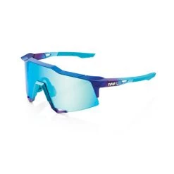 100% SPEEDCRAFT® MATTE METALLIC INTO THE FADE BLUE TOPAZ MULTILAYER MIRROR LENS + CLEAR LENS INCLUDED