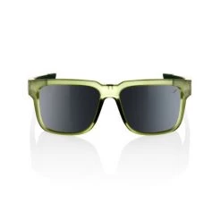 100% TYPE-S MATTE TRANSLUCENT OLIVE SLATE BLACK MIRROR LENS