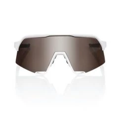 100% S3 MATTE WHITE HiPER® SILVER MIRROR LENS + CLEAR LENS INCLUDED