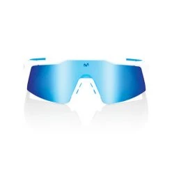 100% SPEEDCRAFT® SL MOVISTAR TEAM WHITE - HiPER® BLUE MULTILAYER MIRROR LENS + CLEAR LENS INCLUDED